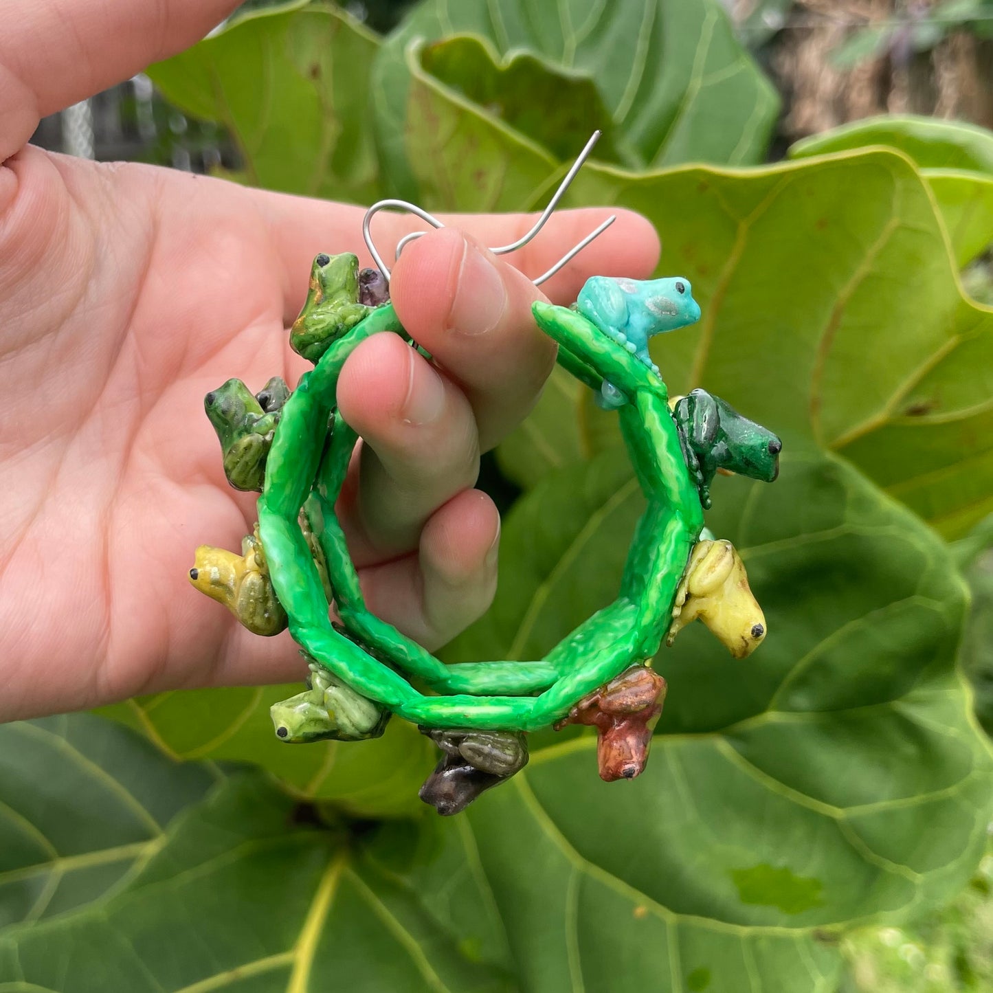 Frog Hoops Large