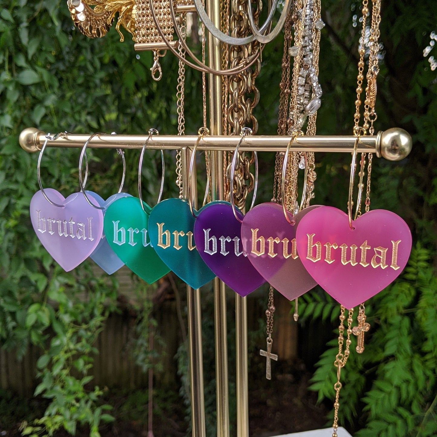 Brutal Heart Hoops - Colors